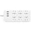 Мережевий фільтр-подовжувач XiaomiXiaomi Power Strip (6 розеток + 3 USB port) White (CX86-1QM) (NRB4025CN) - мініатюра 2