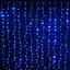 Гирлянда штора 3х3м 360 LED Синий - миниатюра 5