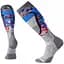 Шкарпетки Smartwool Men's PhD Ski Medium Pattern SW 01330 Light Grey XL Smart Wool (1033-SW 01330.039-XL) - мініатюра 1