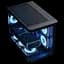 Корпус Aerocool P300C-G-BK-v1 ARGB Black (ACCS-PN02033.11) - мініатюра 5