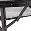 Складний стіл Bo-Camp Woodbine Oval 150x80 cm Black/Wood look (1404230), Коричневий - мініатюра 8