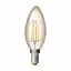 Лампочка Eurolamp LED CL 6W 620 Lm E14 3000K deco 2шт (MLP-LED-CL-06143(Amber)) - мініатюра 2