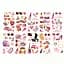 Набор детских временных тату Pink pink-tatoo-set-10, 12х6 см - миниатюра 1