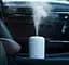 Портативний світлодіодний ультразвуковий зволожувач повітря Humidifier H2O 300 мл білий - мініатюра 7
