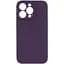 Чохол Silicone Case із захистом камери Full Apple iPhone 15 Pro Elderberry - мініатюра 1