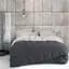 Постільна білизна з льону Lotus Home - Karlin stripe linen антрацит євро - мініатюра 2