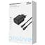 Зарядний пристрій Proove Silicone Power 2 20W (Type-C) + Cable Type-C to Lightning (1m) black (WCSP22010001) - мініатюра 2