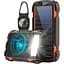Зовнішній акб Solar power bank із сонячною панеллю with LED light 20000mAh PN-W20S - мініатюра 1