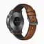 Кожаный ремешок Watchbands Twoline для Amazfit GTR 46mm GTR 2 - черно-коричневый ширина крепления 22мм размер L (WB9754450) - миниатюра 1