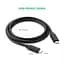 Кабель зарядний UGREEN US286 USB 2.0 Type-C to Type-C PD QC 4.0 1М Black (50997) - мініатюра 8