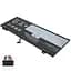 Акумулятор Lenovo L17M4PF0 (IdeaPad S530-13IWL, S530-13IML) 15.2V 2900 mAh 44Wh Black - мініатюра 2