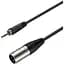 Балансный аудио кабель Roxtone Mini-Jack 3.5 мм - XLR Male RAC-C425-L3 3 м - миниатюра 1