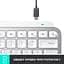 Клавіатура Logitech MX Keys Mini Minimalist Wireless US Pale Grey 920-010499 - мініатюра 8