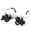Лупа-очки бінокулярна Magnifier 9892H-3 монтажні окуляри - мініатюра 6