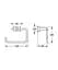 Утримувач паперу Grohe Essentials Cube без кришки 40507AL1 Графит - мініатюра 2