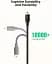 Зарядний кабель Ugreen US132 Mini USB to USB 2.0 0.25 M Black (10353) - мініатюра 7