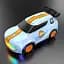 Дріфт-машина на радіокеруванні SHT K13 (1:64) Rally Car 2.4G Blue - мініатюра 4