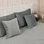 Подушка Руно 40х40 декоративна Velour "Dark Grey ромб" 311.55_Dark Grey ромб - мініатюра 4