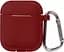 Кейс TOTO Plain Cover With Stripe Style Case AirPods Wine Red - миниатюра 1