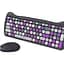 Комплект (Клавіатура та Миша) CANYON HSET-W6 EN Kitty Edition AAA+АА Wireless Violet - мініатюра 4