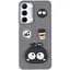 Чехол TPU Leather Toys для Samsung Galaxy S25 FE Monster / Grey - миниатюра 2