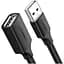 Кабель подовжувач USB AF — USB AM 2 метри юсб мама — тато Ugreen 10316 - мініатюра 1