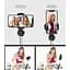 Селфи палка штатив тренога для телефона Bluetooth с пультом Selfie Stick L01 Чёрный - миниатюра 8