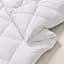 Полуторна ковдра Cosas з натуральної бавовни 4 сезони 145х210 White CS1 білий (Quilt_145x210_DSeason-SiliSoftPuff) - мініатюра 5