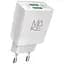 Зарядний пристрій Make 12 W 2.4 A + 2.4 А White - мініатюра 1