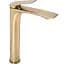Змішувач для умивальника Rea Avalon brushed gold високий REA-B2705, Золотий - мініатюра 4