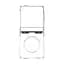 Чехол Spigen Ultra Hybrid Pro MagSafe для Samsung Galaxy Flip 7 Clear White (ACS09559) + защитное стекло - миниатюра 7
