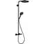 Душова система Hansgrohe Raindance Select S 240 Showerpipe 27633670 чорний матовий - мініатюра 1