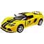 Інерційна машинка Kinsmart KT5361WF металева 1:32 жовтий - мініатюра 1