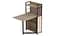 Стіл книжка з етажеркою Практик 1 Ferrum-decor 1200x640x990 Чорний метал ДСП Дуб Сан-Марино 16 мм (FRD-104612) - мініатюра 5