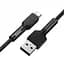 Кабель Baseus Silica Cable USB to Type-C 2A 1m CATGJ-01 Black - мініатюра 2