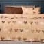 Простирадло MirSon Ranforce Elite 17-0705 Toffee Hearts 180x220 см шоколадне (2200010620054) - мініатюра 3