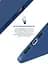 Силиконовый чехол для Apple iPhone 13 Pro, ICON2 Case, синий, противоударный, панель, защита всего корпуса, матовая поверхность Soft Touch, выступает над дисплеем, совместим с защитными стеклами и пленками, с микрофиброй, ArmorStandart (ARM60486) - миниатюра 4