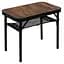 Складний стіл Bo-Camp Woodbine 56x34 cm Black/Wood look (1404191) - мініатюра 1