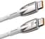 Кабель Baseus Glimmer Series Fast Charging Cable Type-C to Type-C 100W 2m CADH000802 White - миниатюра 3