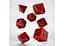 Набір кубиків Celtic 3D Revised Red & black Dice Set , 7 шт. (SCER04) - мініатюра 2