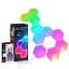 Модульный настенный светильник LED RGB 5V соты SAL-011B 10pcs Bluetooth USB with app (White) Epik - миниатюра 1