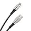 Кабель Baseus Waterdrop Cable USB to Micro 4A 2m CAMRD-C01 Black - мініатюра 1