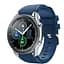 Силиконовый ремешок Watchbands для Samsung Galaxy Watch 3 45mm - синий (WB001DARKBLUE345) - миниатюра 1
