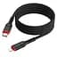 Кабель Hoco X59 Victory PD charging data cable iP (L=1 м) черный - миниатюра 3