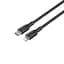 Кабель Havit CB309C PD30W USB-C - Lightning 1 м черный (HV-CB309C) - миниатюра 4