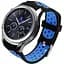 Спортивный ремешок Primo с перфорацией для часов Samsung Gear S3 Classic SM-R770/Frontier RM-760 Black Blue - миниатюра 1