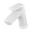 Смеситель для умывальника Plamix Lucas-001 SET white с подводом PM0706 Белый - миниатюра 3