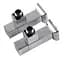 Набір кран напівоборотний кутовий з американкою Solomon Lux 1/2″ Cube chrom 8888 (2шт.) 000021913 - мініатюра 9