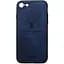 Чехол-накладка Toto Deer Shell With Leather Effect Case Apple iPhone 7/8/SE 2020 Dark Blue - миниатюра 1
