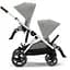 Коляска Cybex Gazelle S SLV Stone Grey (524001289) - мініатюра 5